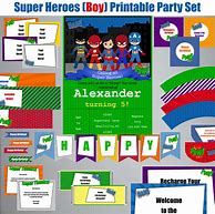 Image result for Superhero Party Games