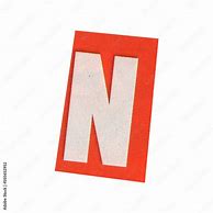 Image result for Letter N Cut Out