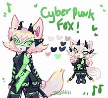 Image result for Cyberpunk Fox Art