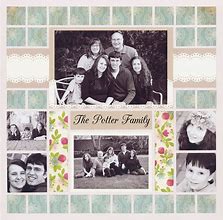 Image result for Family Scrapebook Template