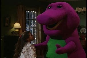 Image result for Barney Singing I Love You to Hannah