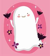 Image result for Happy Halloween Cute Ghost