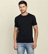 Image result for Men's Plain Black T-Shirt