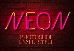 Image result for Neon Style Photoshop