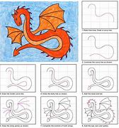 Image result for How to Draw Dragon