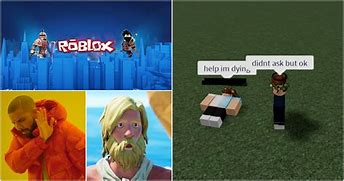 Image result for Roblox Text Memes