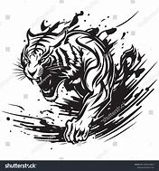 Image result for Tiger Logo Full Side View