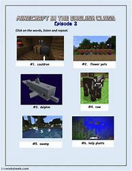 Image result for Minecraft Worksheets