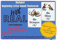 Image result for Letter O Flash Cards