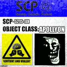 Image result for SCP Apollyon Label