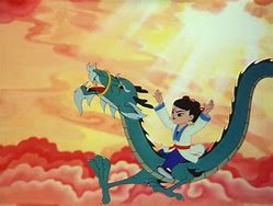 Image result for Nezha Conquers the Dragon King