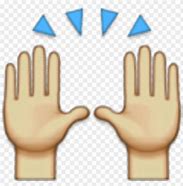 Image result for Two Hands Emoji