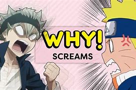 Image result for Anime Screaming Effect