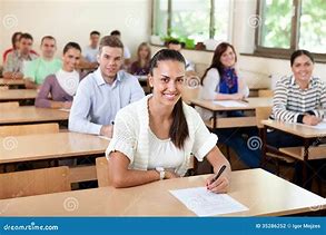 Image result for Students Sitting in Classroom