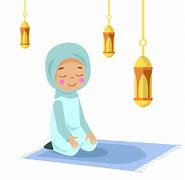 Image result for Muslim Girl Praying Vector