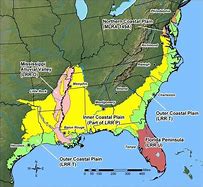 Image result for Gulf Coastal Plain Map Mexico