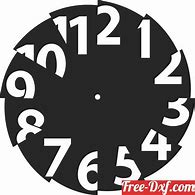 Image result for Furniture Clock DXF