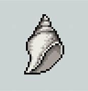 Image result for Clam Shell in Square Pixels