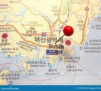 Image result for Busan Korea Map