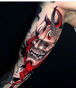 Image result for oni mask tattoo