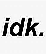 Image result for Idk Man Cartoon