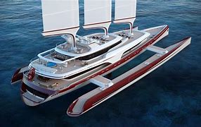 Image result for Trimaran Super Yacht