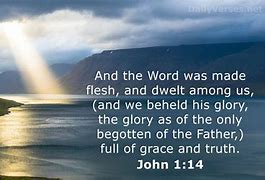 Image result for John 1:14 KJV