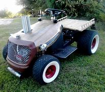 Image result for Rat Rod Lawn Mower