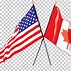 Image result for American Canadian Flag Poster