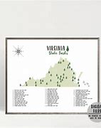 Image result for Map of Virginia State Parks