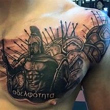 Image result for Spartan Tattoos for Men