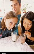 Image result for Friends Cast Drinking Milkshakes