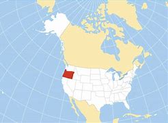 Image result for Oregon On United States Map