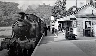 Image result for Looe Train Station Historical Images