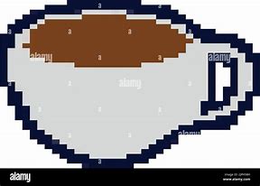 Image result for Coffe Cup Pixel Art