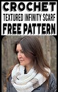 Image result for Free Crochet Patterns Infinity Scarves