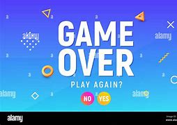 Image result for Game Over White Background