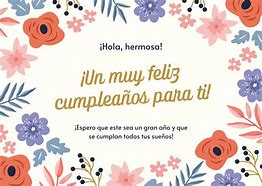 Image result for Tarjeta Feliz Cumpleaños Mujer