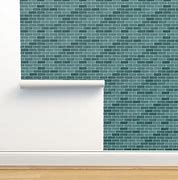 Image result for Teal Brick Wall