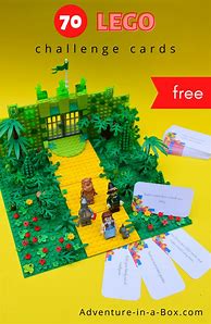 Image result for Free Printable LEGO Challenge Cards