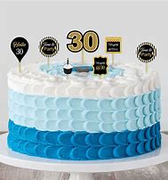 Image result for 30th Birthday Cake Topper