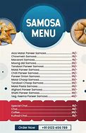 Image result for Samosa Menu