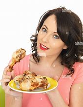 Image result for Chicken Leg Woman