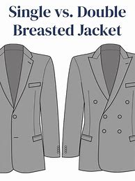 Image result for Single-Breasted