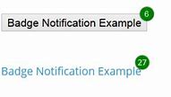 Image result for HTML Notification Badge with Drop Down