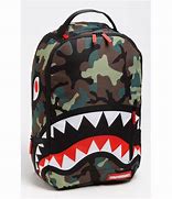 Image result for Sprayground Camo Shark Backpack