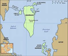 Image result for Bahrain Island Map