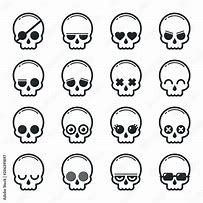 Image result for Skull Bow Cartoon