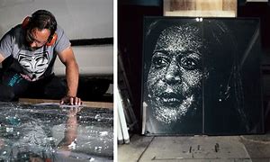 Image result for Broken Glass Portrait Outside Photography