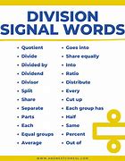 Image result for Dividing Words